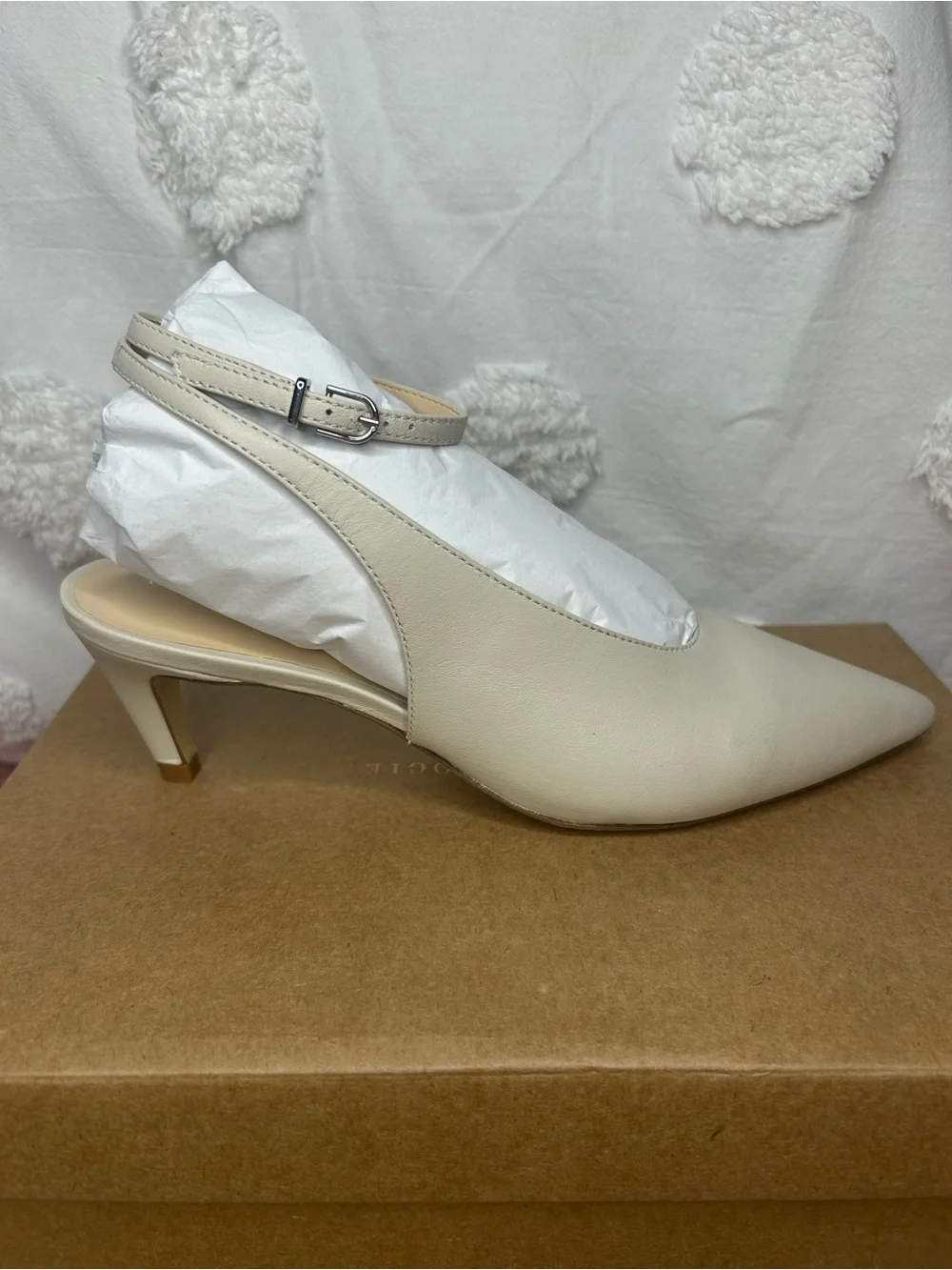 Anthropologie Ankle-Wrap Kitten Heels